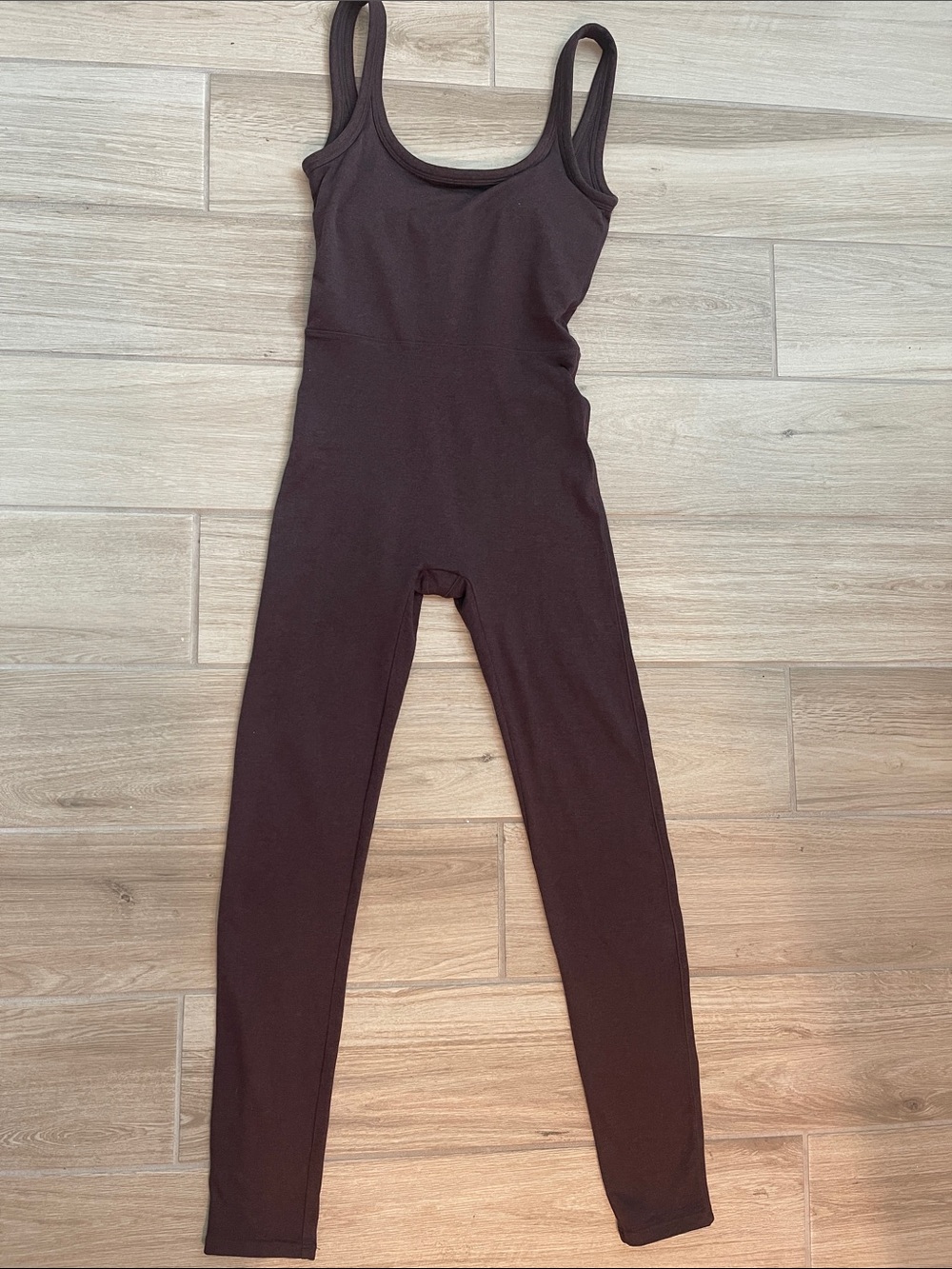Vuori Halo Essential Jumpsuit Mahogany Heather Sz XS VW4022 - Picture 3 of 7